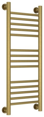 Полотенцесушитель водяной "Богема+" прямая 800х300 (Состаренная ЛАТУНЬ)