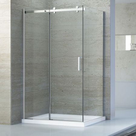 Душевой уголок RGW Tornado TO-44 130x80 профиль Хром стекло прозрачное, артикул 02074438-11