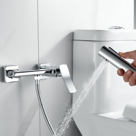 Гигиенический душ со смесителем Raffine F0599-1, хром