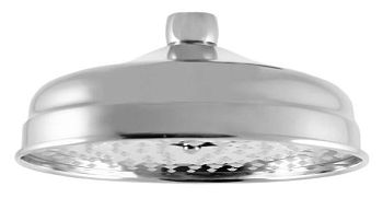 Душевая головка потолочная металл 20см,ХРОМ