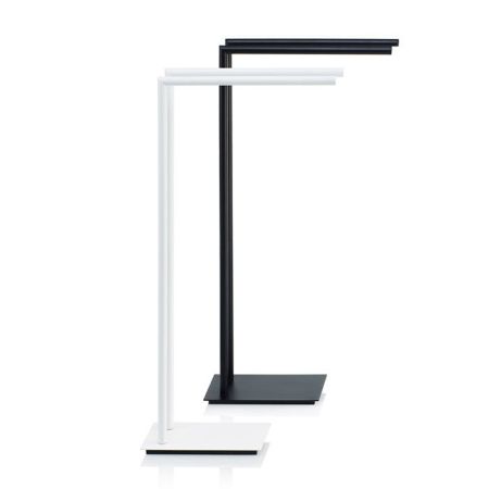 Полотенцедержатель, Decor Walther, STRAIGHT 2, стойка, двойной, ширина, мм-380, глубина, мм-150, высота, мм-805, тип установки-напольный, материал-металл, цвет-черный матовый