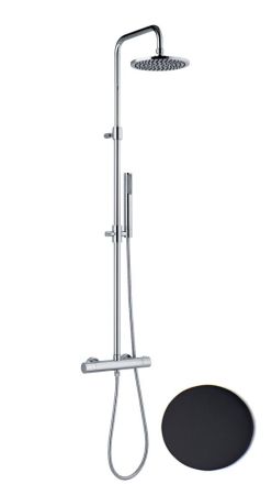 Душевая система Fiore XENON 44NN0964, черный, артикул 44NN0964