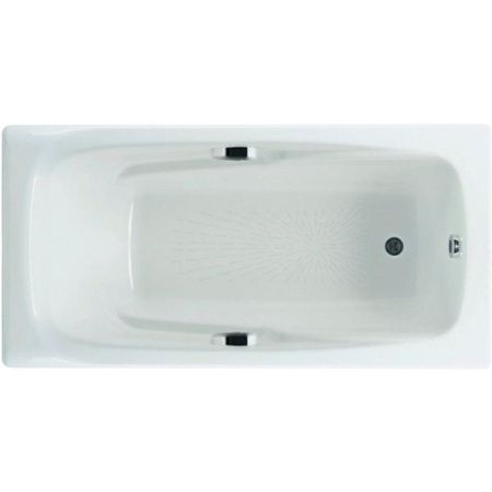 Чугунная ванна Roca Ming 170x85 2302G000R с антискользящим покрытием