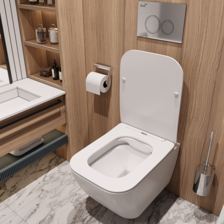 Унитаз MIMI Aria MW подвесной безободковый Cerutti SPA CT8919 Унитаз MIMI Aria MW подвесной безободковый Cerutti SPA CT8919