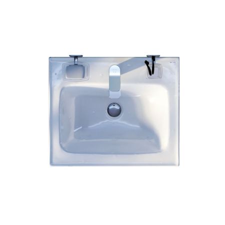 M85AWCC0552WG64 X-Joy, Раковина мебельная, керамическая, 55 см, встроенная, цвет: белый, глянец, артикул M85AWCC0552WG64