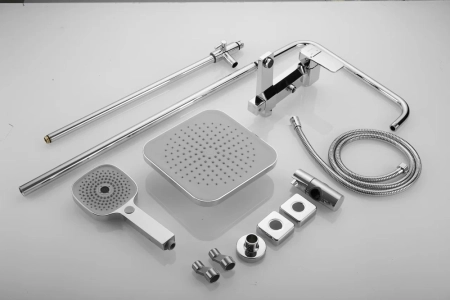 Душевая система Shevanik S9736, хром