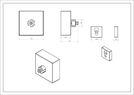 Аксессуар для ванных комнат Black&White SN-0295, артикул SN-0295