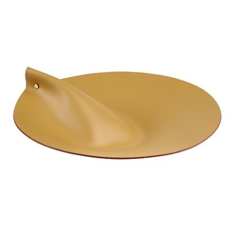 ADJ Крышка для корзины для белья, D40 см., цвет: горчичный/оливковый, артикул 0044.40/55