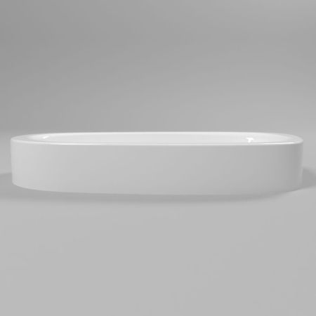 Умывальник WHITECROSS Moonstone E 70x35 (белый глянец) иск. камень, артикул 0731.070035.100