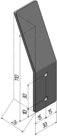 Крючок для полотенец Aquanet Магнум белый матовый, артикул 00336614
