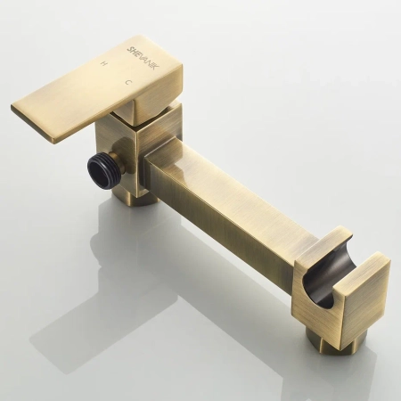 Гигиенический душ со смесителем Shevanik S137Q, бронза