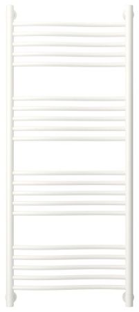 Полотенцесушитель водяной "ФЛЮИД+" 1200х500 (Матовый Белый)