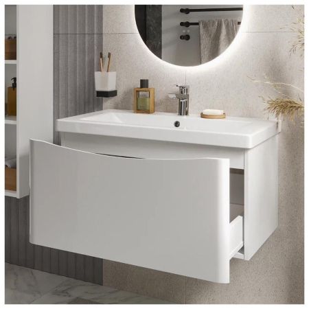 Тумба с раковиной напольная VIGO Glem  337-com, 80 см, артикул 337-com