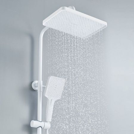 Душевая система Shevanik S6136C, белый