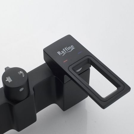 Душевая система Raffine F3696H, черный, артикул F3696H