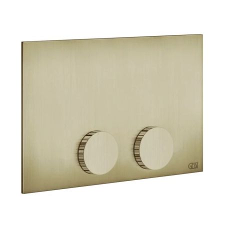 Gessi Ingranaggio Клавиши смыва Tece (TeceProfil, TeceBox)., цвет Brushed Brass PVD, артикул 54641#727