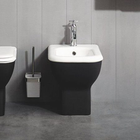 Agape Memory Биде напольное 38x55.4x42.8 см, цвет: темно-серое, артикул ACER0898BZG *1