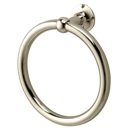 Devon&Devon New York Полотенцедержатель-кольцо, никель блестящий, артикул NY107NKS