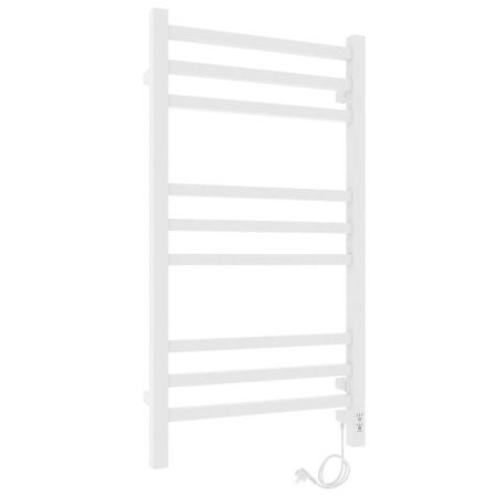 Полотенцесушитель электро "Астор ЧК9 350х700", белый муар, правый