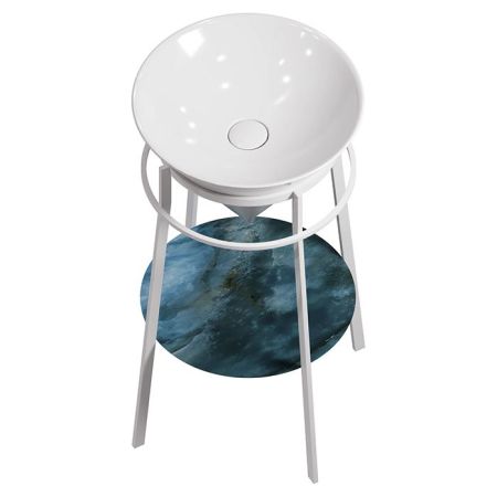 Металлическая структура CONO напольная 44, белая матовая