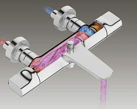 E72286-CP смеситель ALEO ванна/душ термостат(хром), артикул E72286-CP