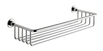 Gedy, решётка прямоугольная 1-уровневая (33х13хh7), цвет хром