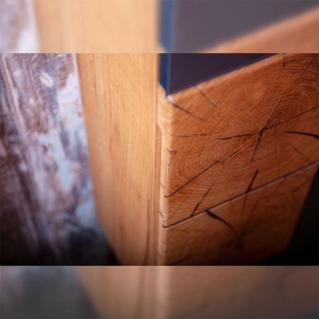 Комплект мебели для ванной Бриклаер Форест 40, дуб золотой/антрацит, артикул Форест 40