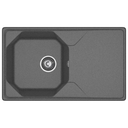 Кухонная мойка GranFest UNIQUE 840L, графит, артикул U-840L графит