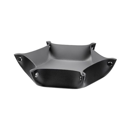 ADJ Мелочница, 15x18xH5 см., цвет: черный/серый, артикул 0112.01/03