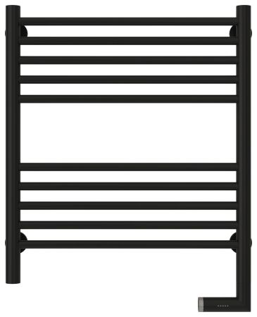 Полотенцесушитель электрический "БОГЕМА 2.0" прямая 600х500 / МЭМ правый (Матовый Чёрный), артикул 31-5205-6050