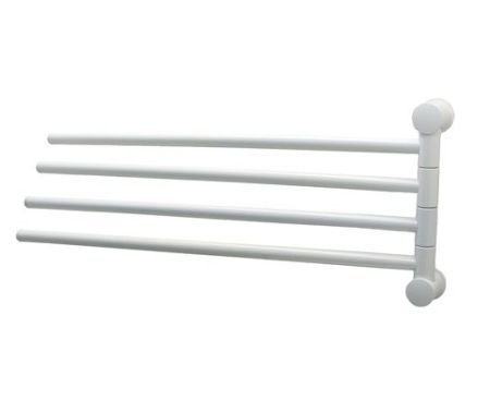 K-1034WHITE Держатель полотенец четверной, артикул K-1034W