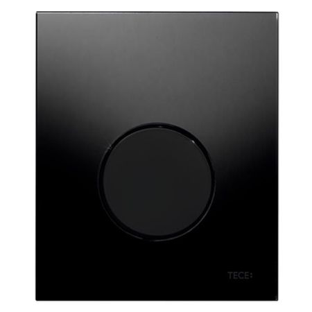 TECEloop Urinal, стекло черное, клав. черная., артикул 9242657