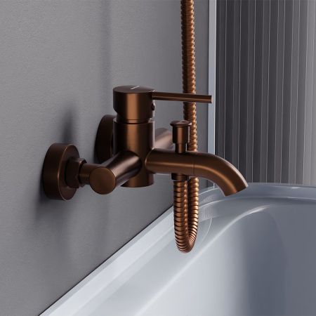 361000500 Scandinavian Pure, смеситель для ванной и душа, розовое золото