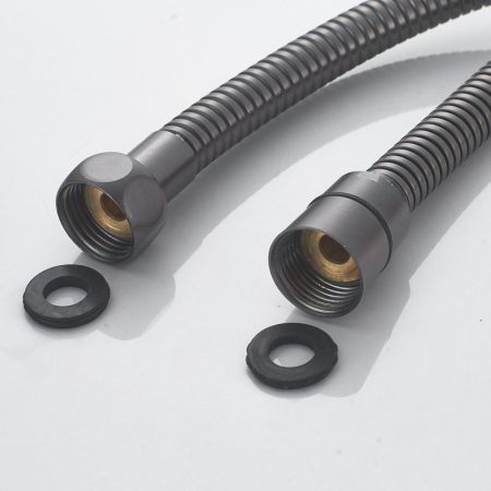 Душевая система Shevanik S6236T, оружейная сталь, артикул S6236T