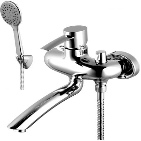 Смеситель для ванны Lemark Atlantiss LM3214C универсальный Хром, артикул LM3214C