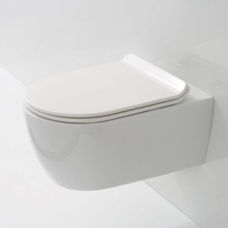 Унитаз SSWW NC2039 подвесной с сиденьем Микролифт