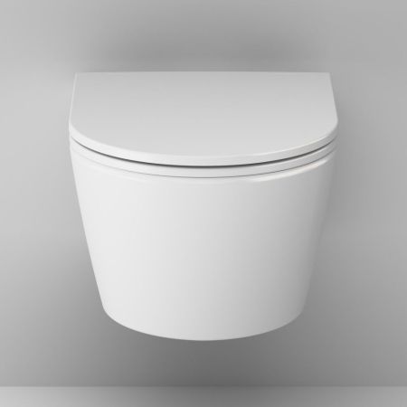 C8F1700SC Func подвесной унитаз 49 см FlashClean с сиденьем микролифт, артикул C8F1700SC