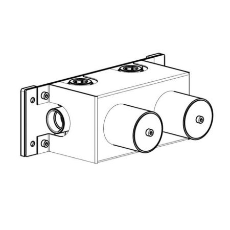 Внутрення часть, Carimali, для смесителя на 2 отверстия, артикул W2500