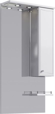 "Барселона" панель с зеркалом,  шкафчиком и подсветкой Ba.02.06, ТМ «AQWELLA», артикул Ba.02.06