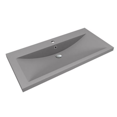 Раковина Florentina Анита 90 см 10.150.00900.307, серый шёлк, артикул 10.150.00900.307