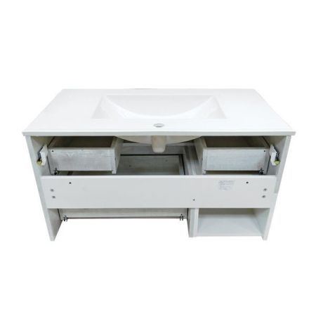 Тумба с раковиной Comforty Турин 90 4147127 подвесная Дуб белый, артикул 4147127