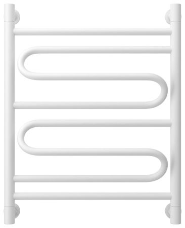 Полотенцесушитель водяной "ЭЛЕГИЯ+" 600х500 (Матовый белый)