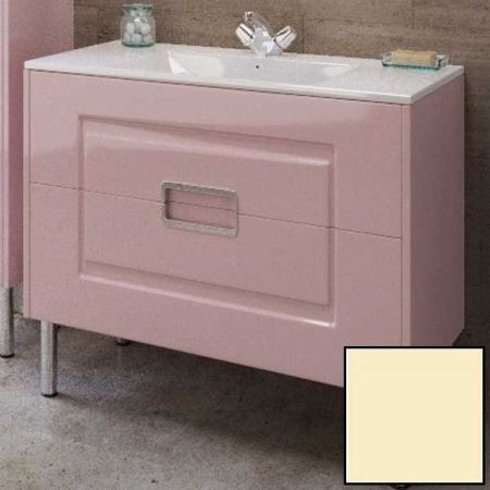 Тумба с раковиной SanVit Мира 60 kmira060 в цвете Ral Желтый глянец, артикул kmira060