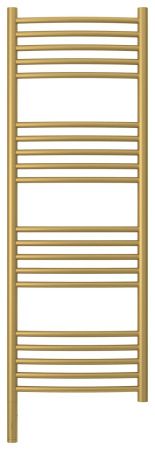 Полотенцесушитель электрический "БОГЕМА 3.0" 1200х400 / МЭМ левый (Матовое золото)