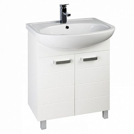 Тумба с раковиной Iddis Harizma 60 Белая