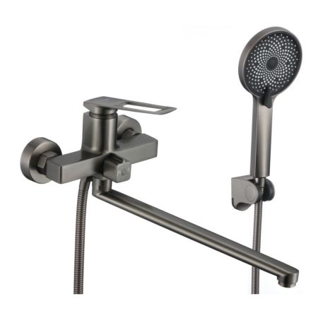 Смеситель для ванны Savol S-009024Q, графит, артикул S-009024Q