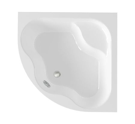 Акриловая ванна Lavinia Boho Aveo 37040140, усиленный армированный корпус ванны, 140x140 см, артикул 37040140