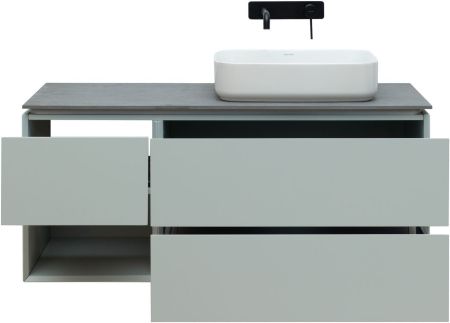 Тумба под раковину Allen Brau Infinity 120 1.21007.PWM R папирус матовый, артикул 1.21007.PWM