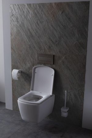 Крышка-сиденье для унитаза Allen Brau Liberty 4.33006.20 белый глянец, артикул 4.33006.20