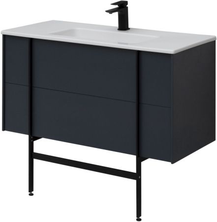 Тумба под раковину Allen Brau Reality 100 1.32007.AM антрацит матовый, артикул 1.32007.AM
